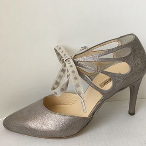 Women’s Heels Paul Green Stilettos Metallic leather upper heels pointed toe